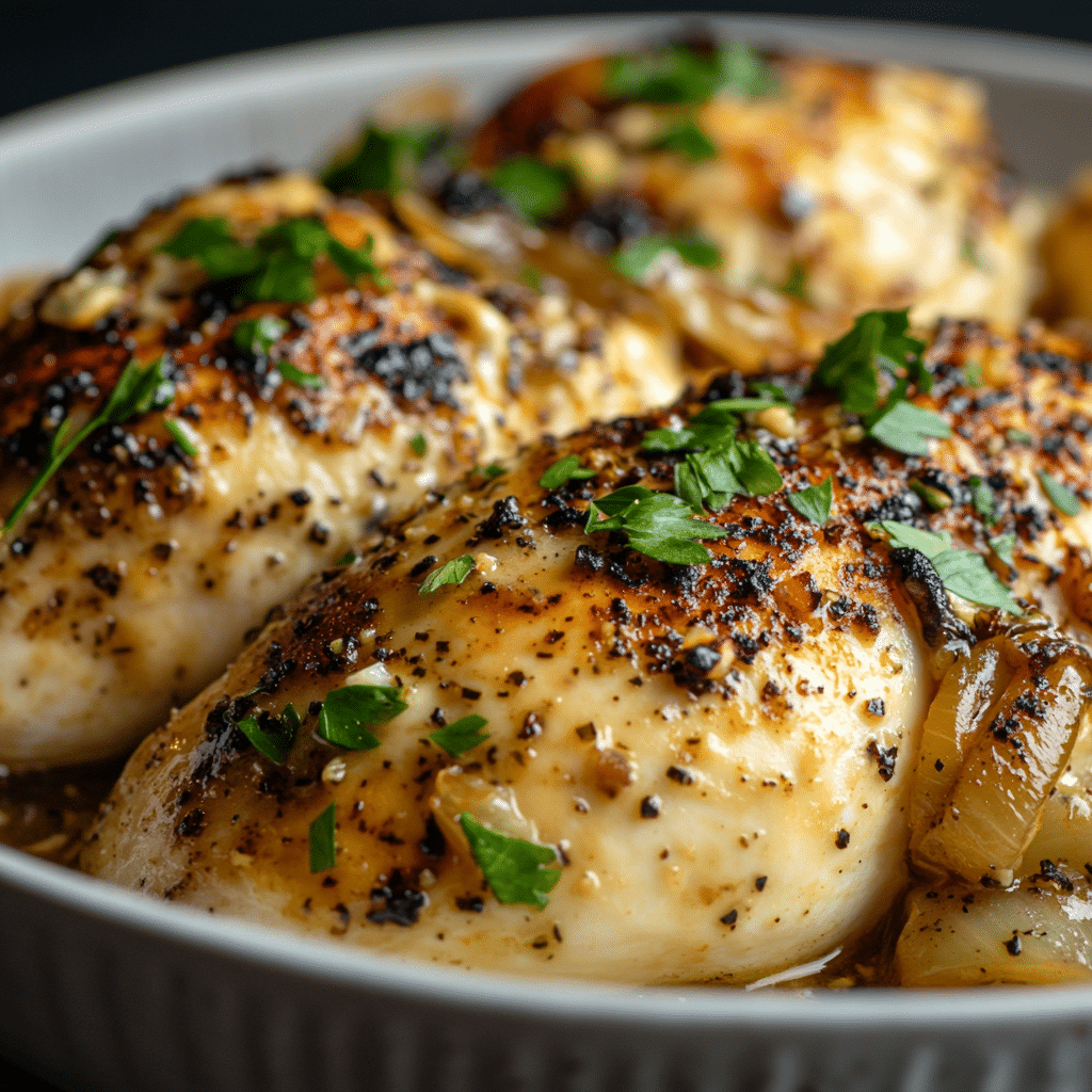 Creamy Garlic Chicken Breasts