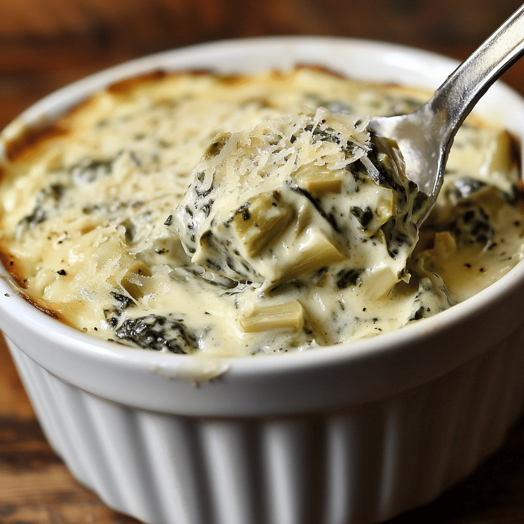 Creamy Spinach Artichoke Soup