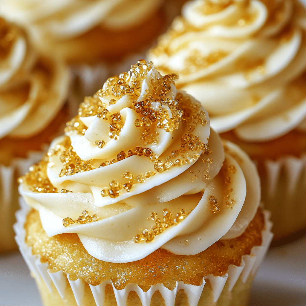 Creme Brûlée Cupcakes