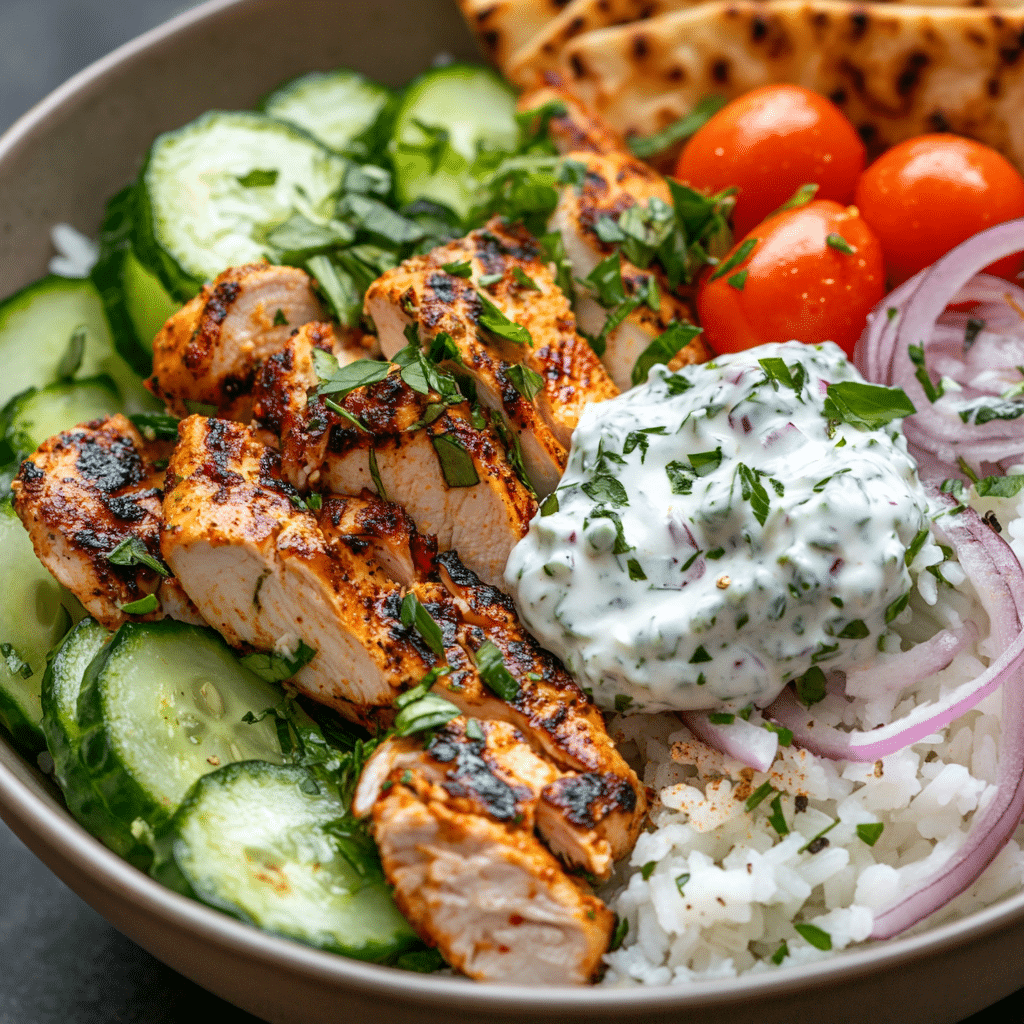 Chicken Gyro Bowls