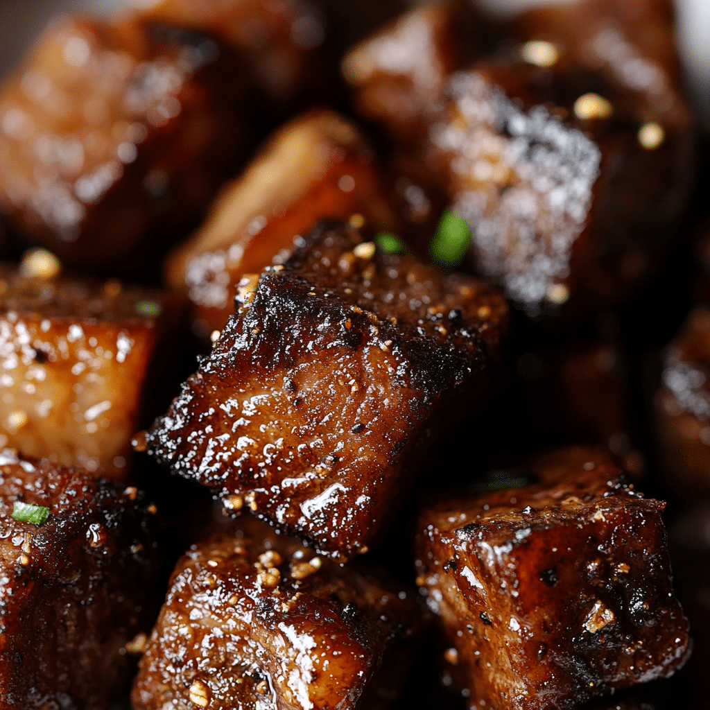 Air Fryer Juicy Steak Bites