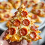 This Christmas Tree Pizza Is A Cute Christmas Dinner For Kids