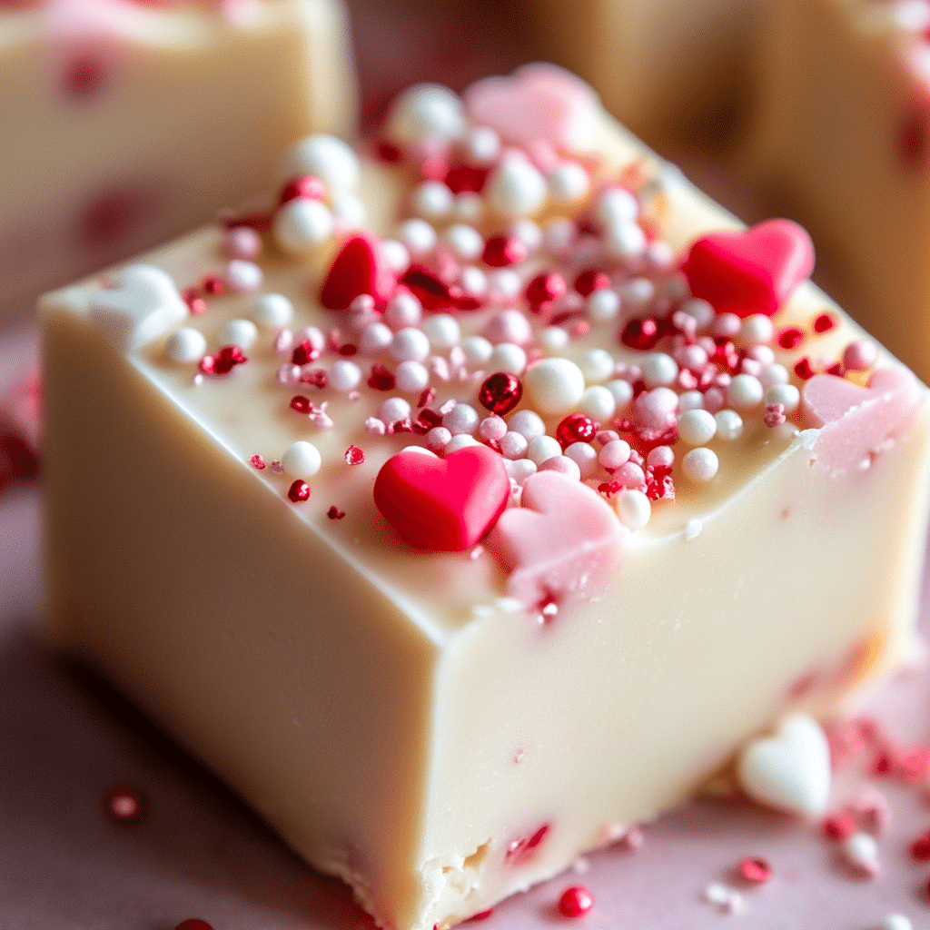 Valentine’s Day Sugar Cookie Fudge Recipe