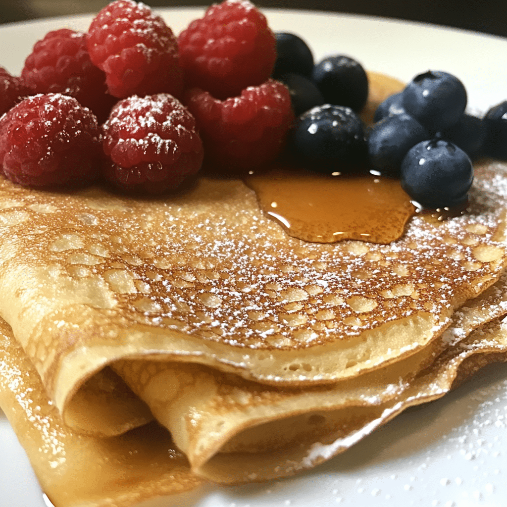 Perfect Crepe Recipe