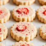 Strawberry Shortbread Cookies