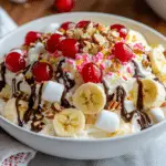 Easy Banana Split Fluff Recipe
