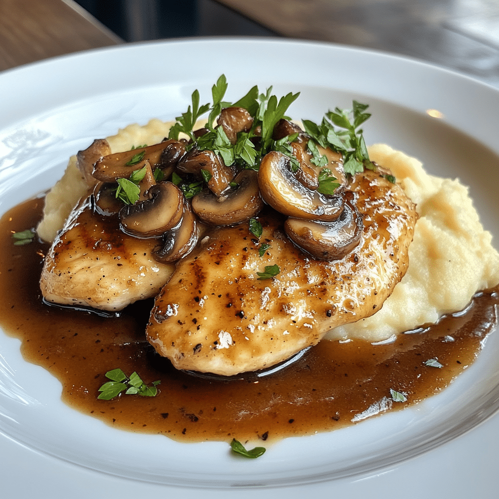 Chicken Marsala with Mushrooms Recipe