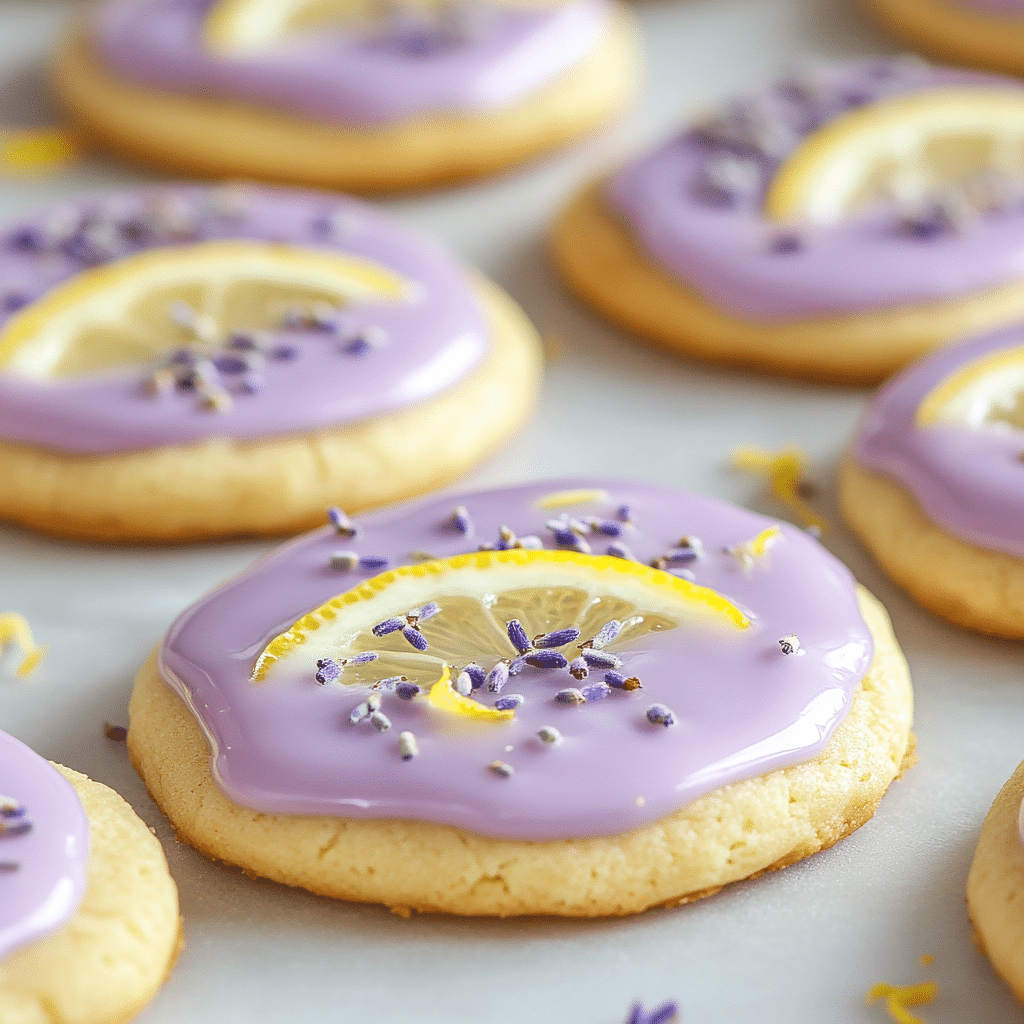 Lemon Lavender Cookies