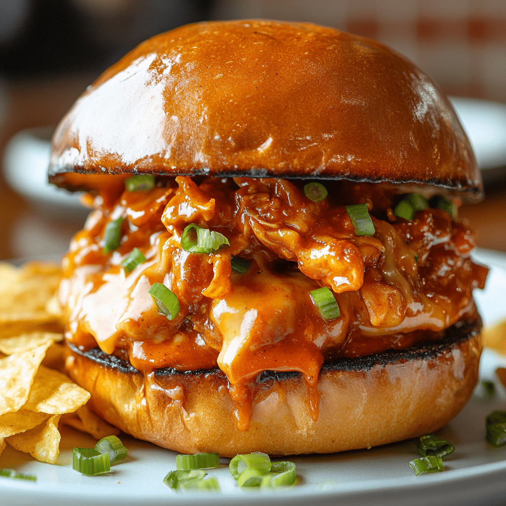 Cajun Chicken Sloppy Joes