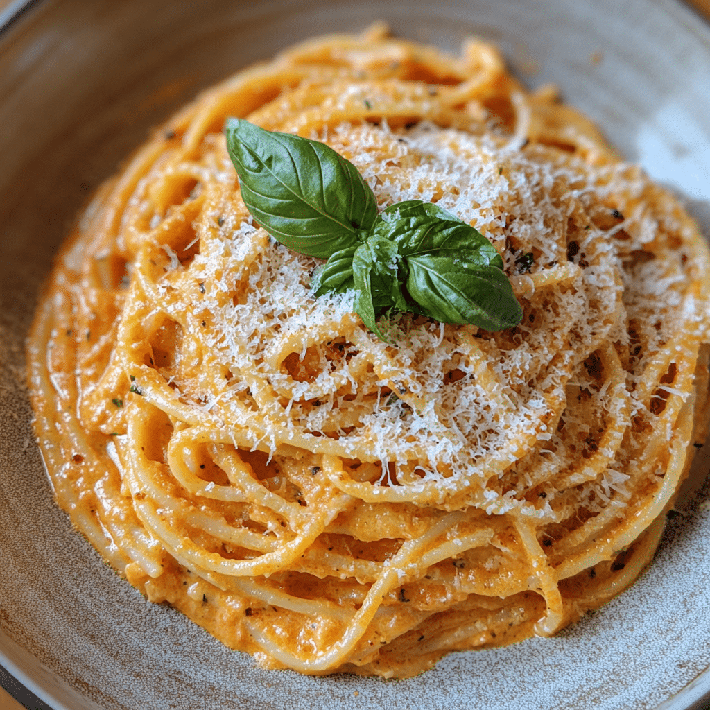 Roasted Tomato and Garlic Pasta