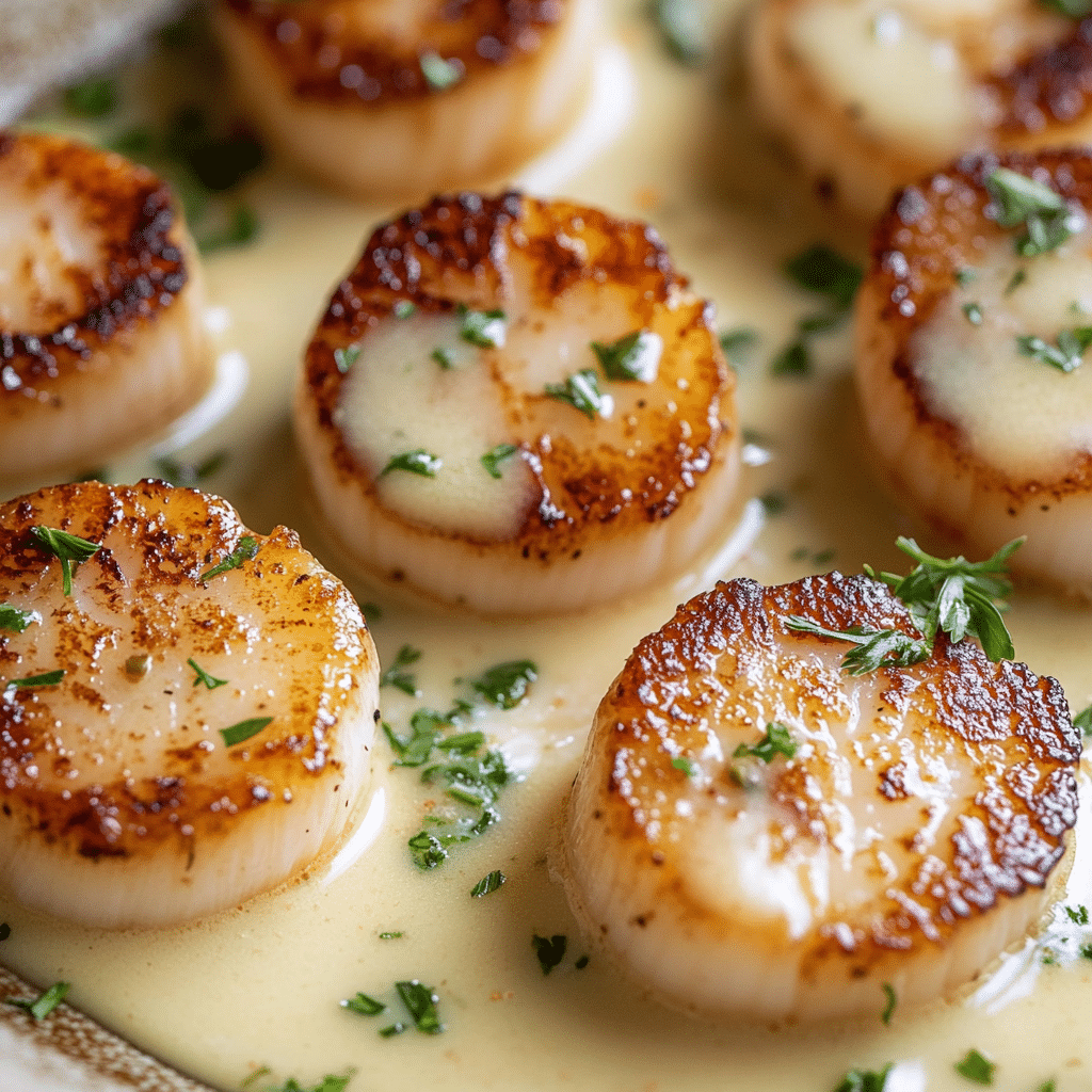 Lemon Butter Scallops Recipe