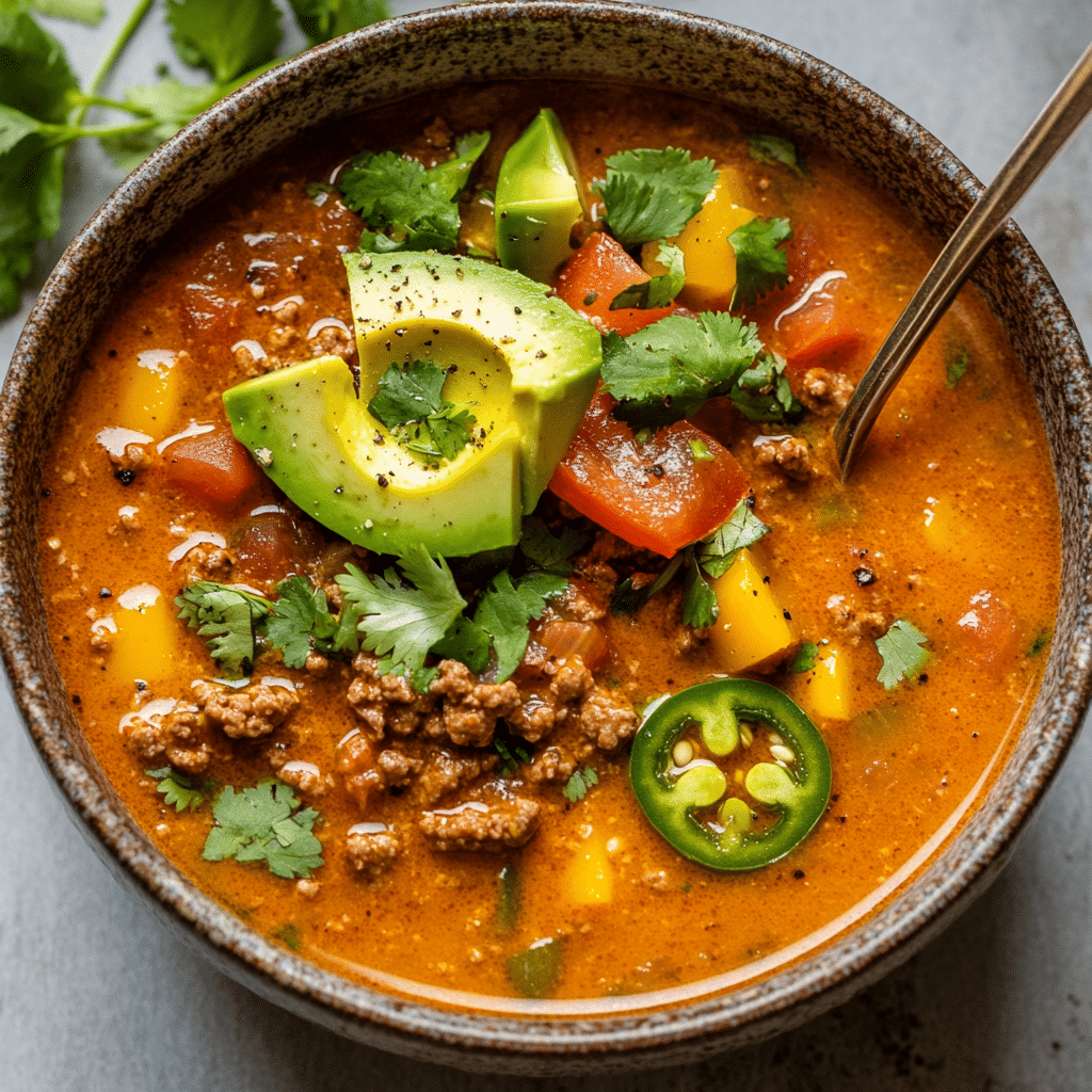 Creamy Taco Soup Recipe