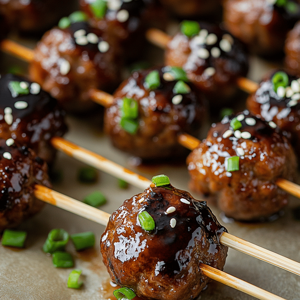 Teriyaki Meatballs