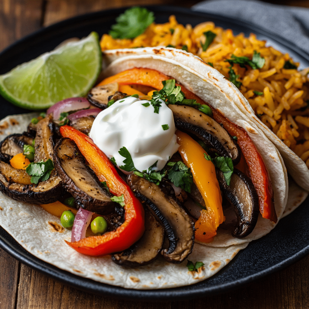 Portobello Vegan Fajitas