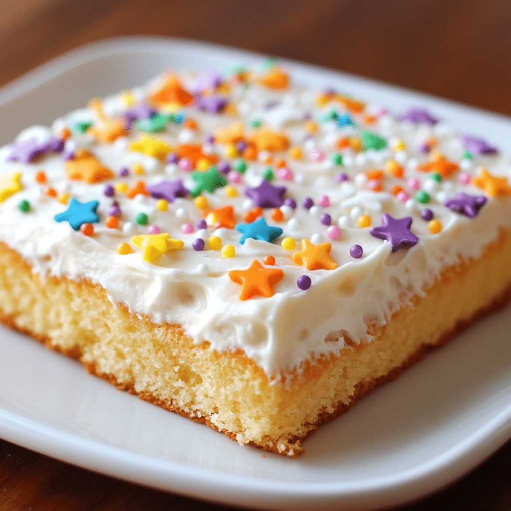 Easy Vanilla Cake