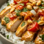 Slow Cooker Peanut Chicken