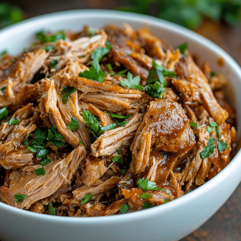 Slow Cooker Pulled Pork (Oven Roasted Option)