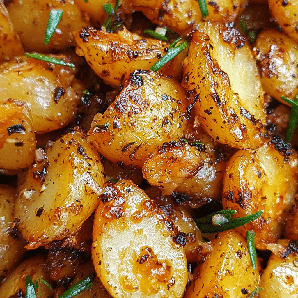 Honey Mustard Roasted Potatoes