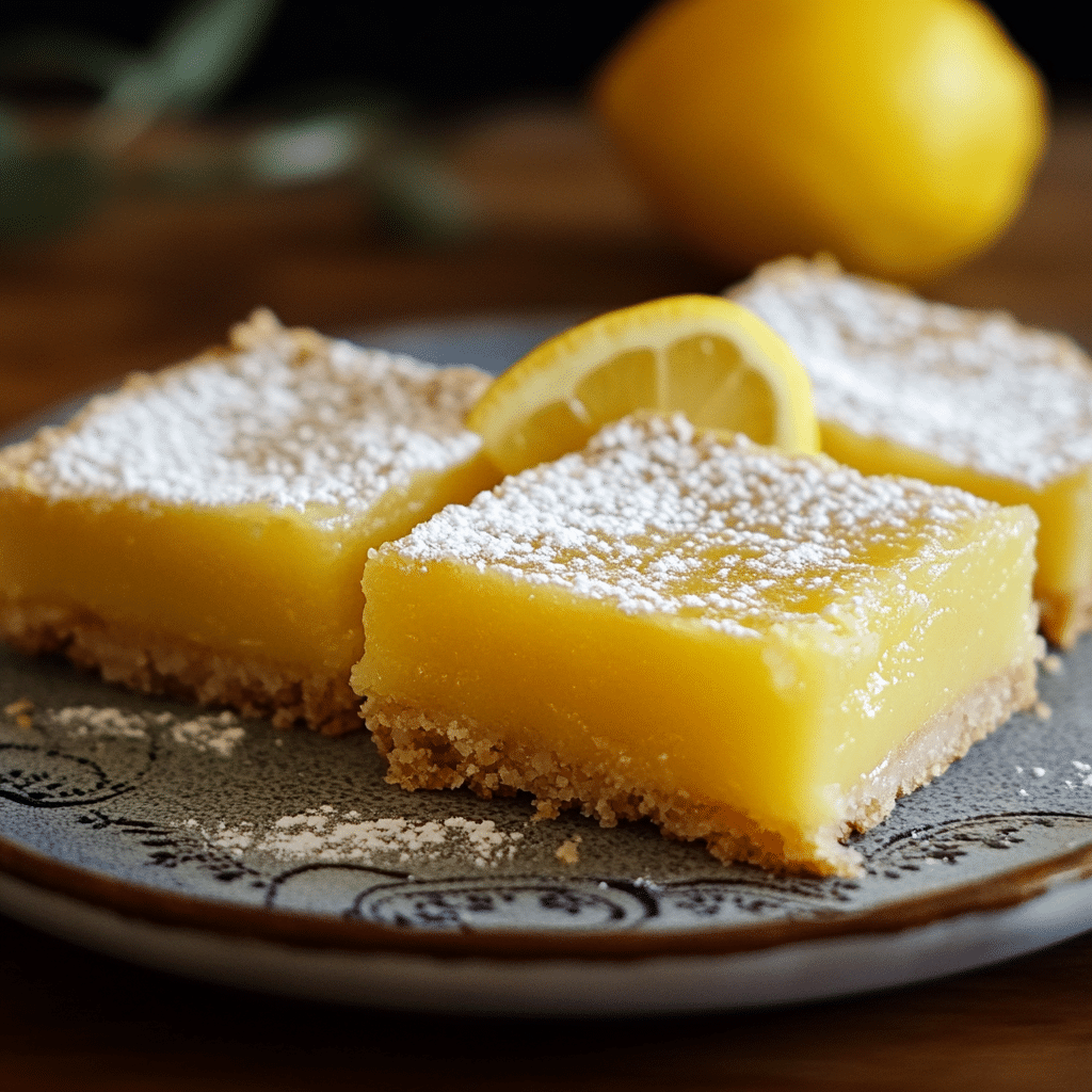 Classic Lemon Bars Recipe