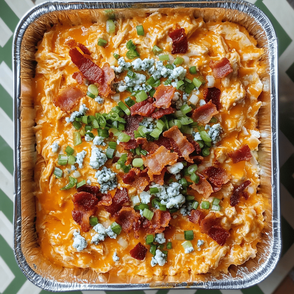 Smoked Buffalo Chicken Dip