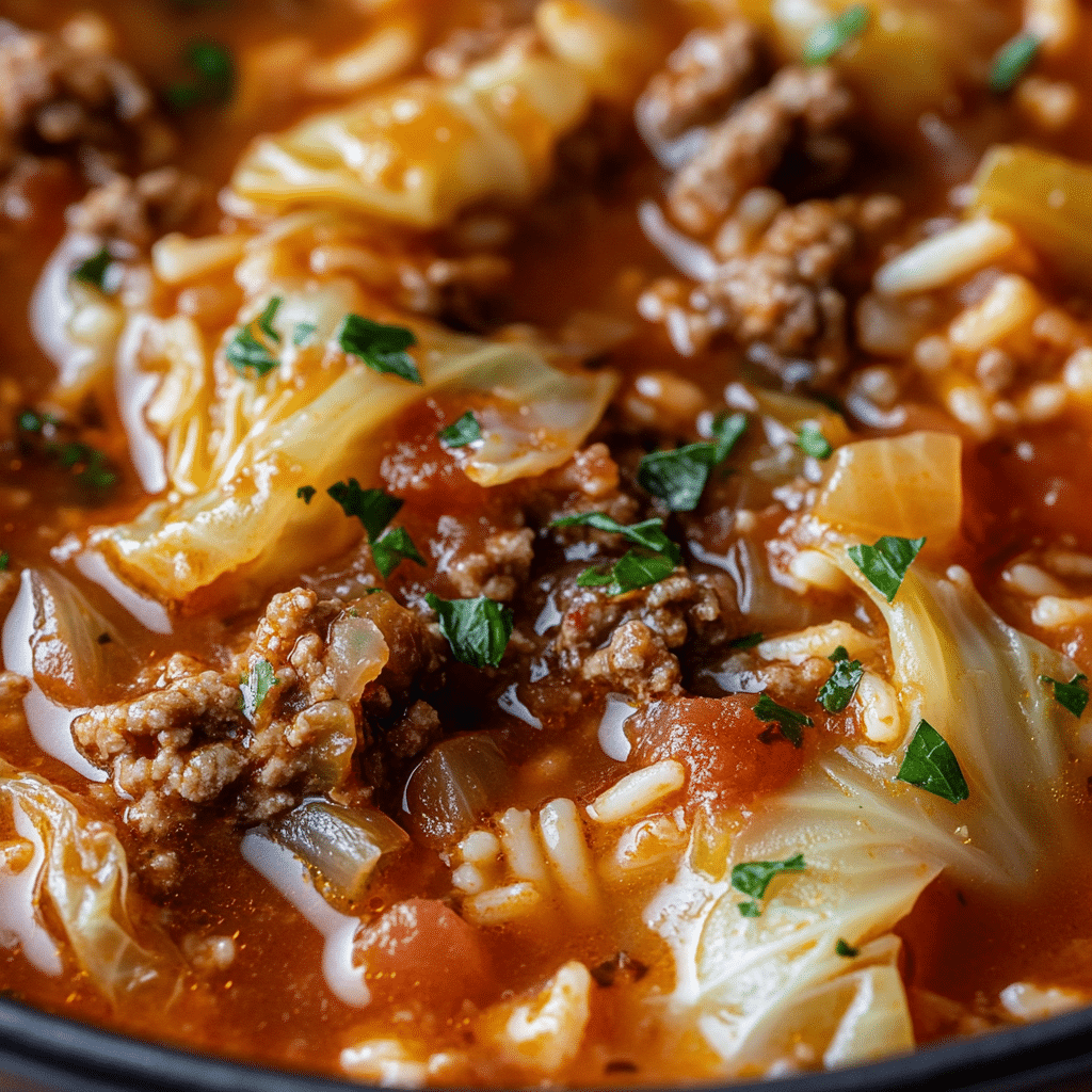 Cabbage Roll Soup