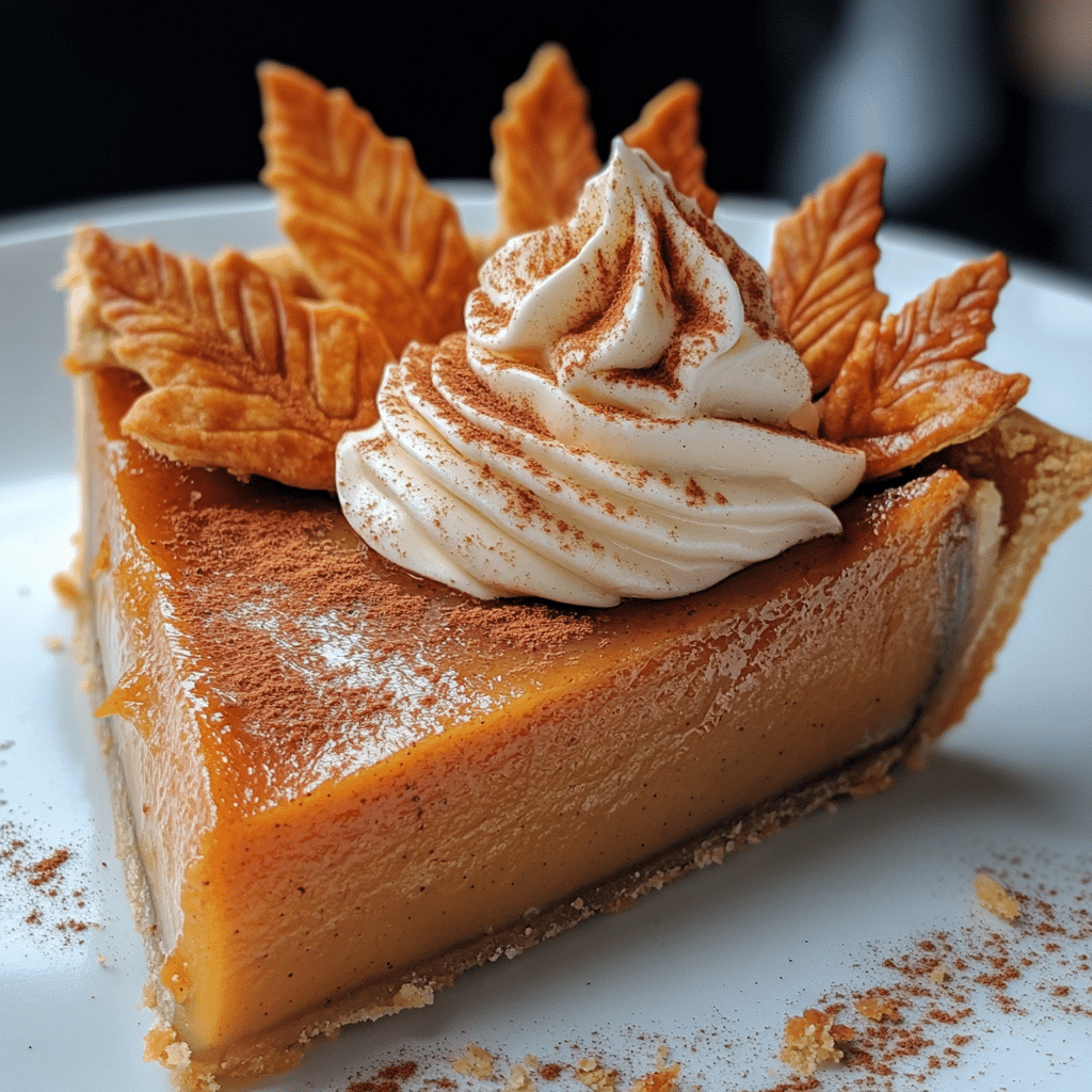 The Best Pumpkin Pie Recipe