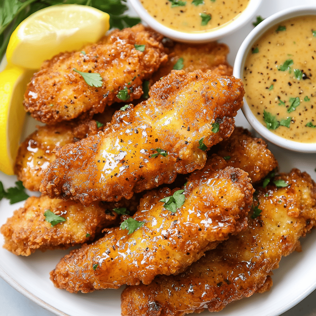 Easy Honey Lemon Pepper Chicken Tenders