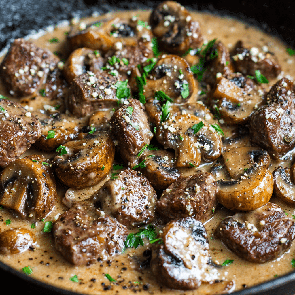 Creamy Steak Bites