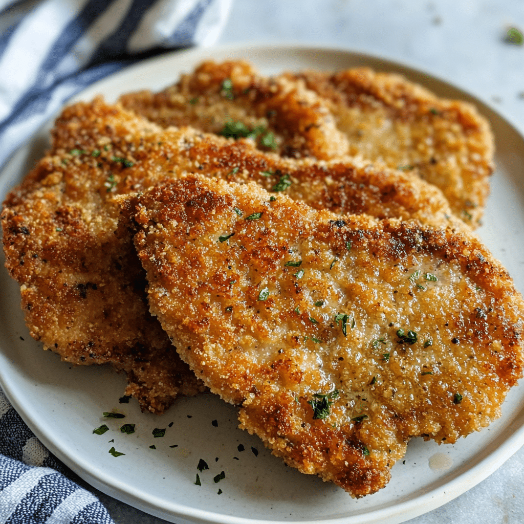 Parmesan Crusted Pork Chops