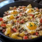 Simple Loaded Breakfast Skillet Recipe