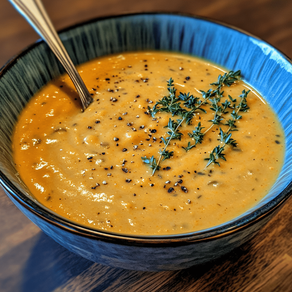 Crock-pot Butternut Squash Soup