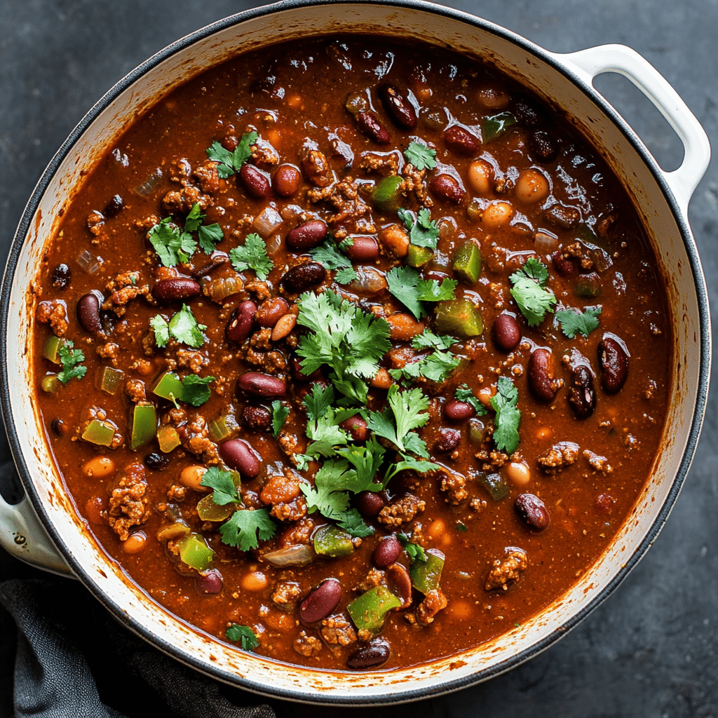 The Best Homemade Stovetop Chili