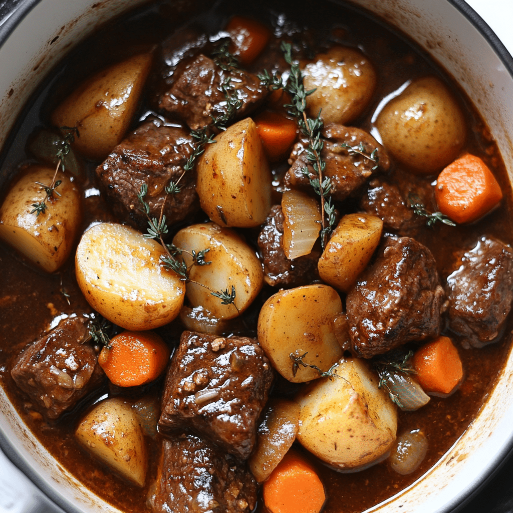 Easy Homemade Beef Bourguignon