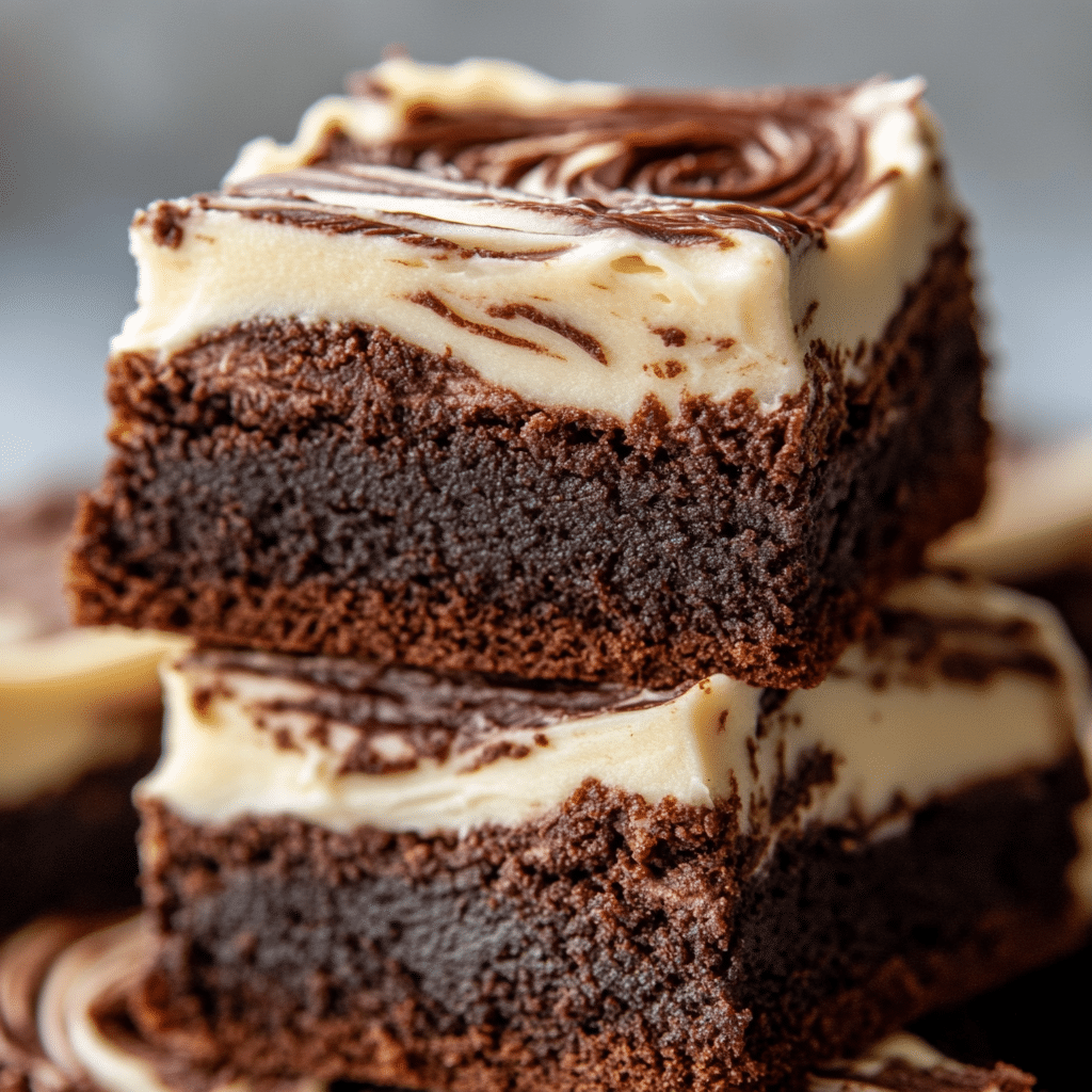 Brownies with Cream Cheese Frosting