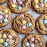 Mini Egg Thick Chocolate Chip Cookies