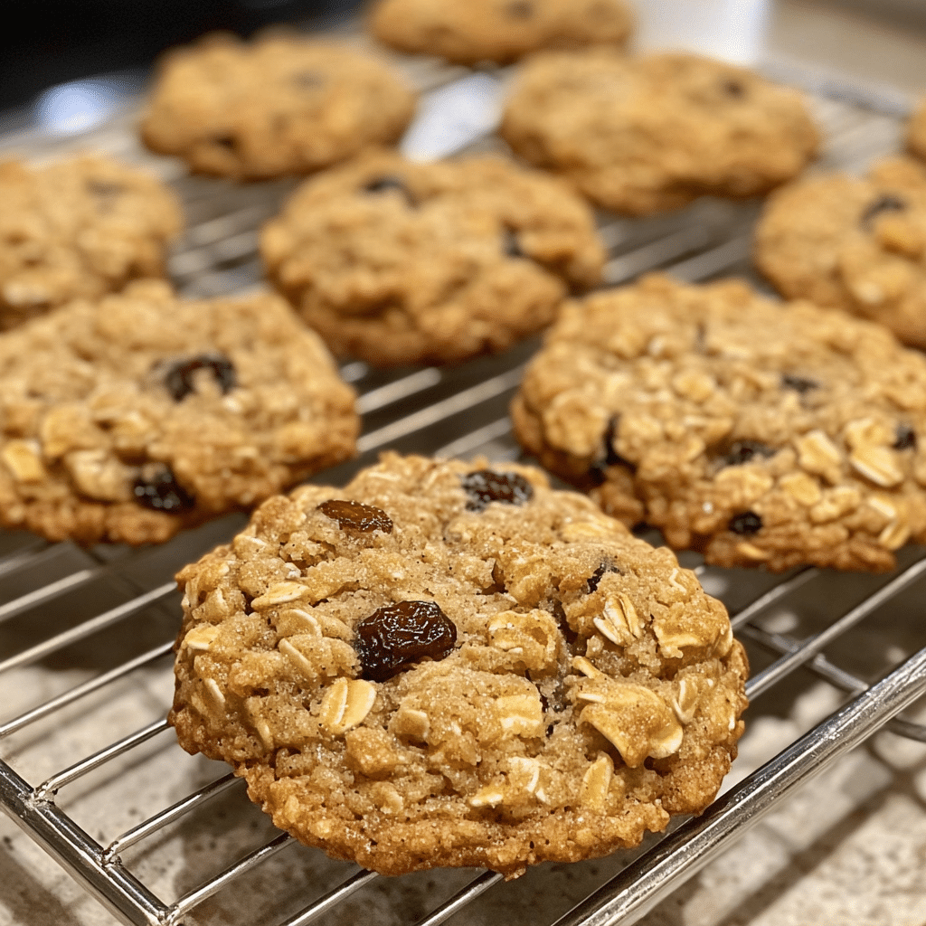 Sourdough Oatmeal Cookies