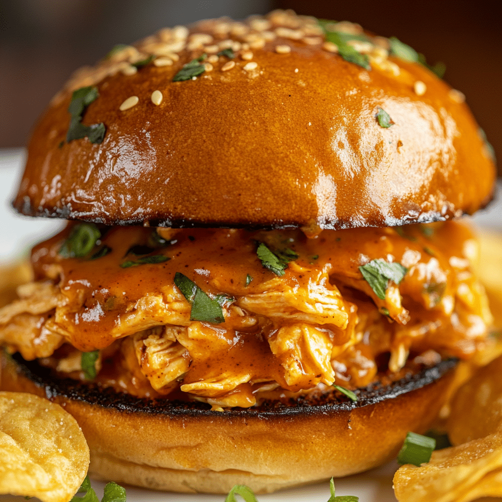 Cajun Chicken Sloppy Joes