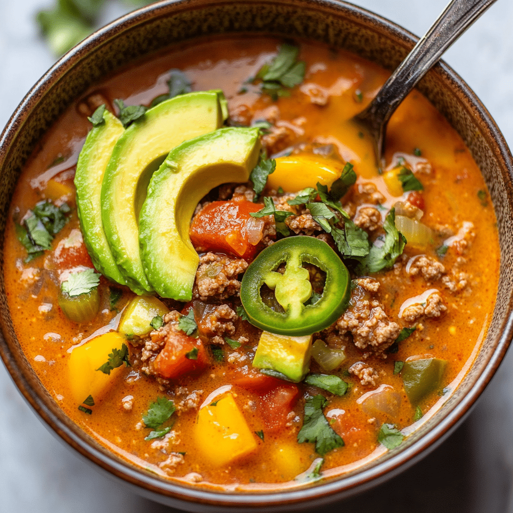 Creamy Taco Soup Recipe