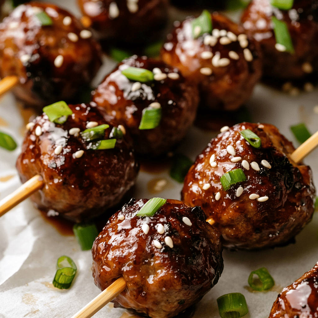 Teriyaki Meatballs