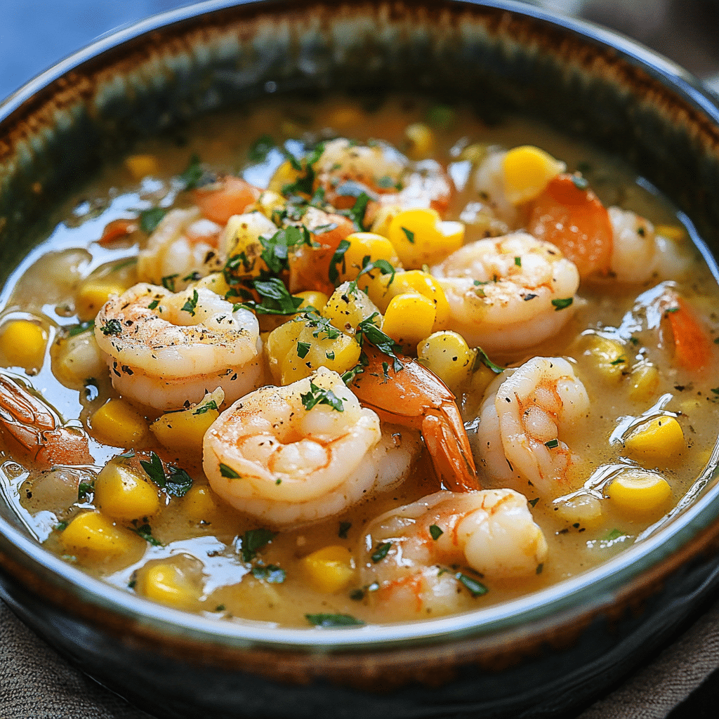 Shrimp and Corn Soup