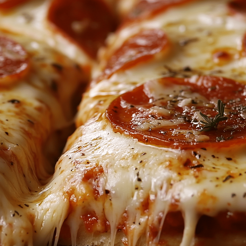 Cheesy Pepperoni Stromboli