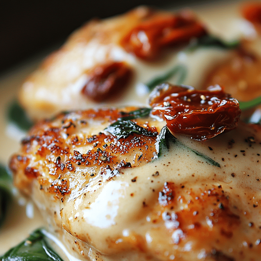 Slow Cooker Tuscan Chicken