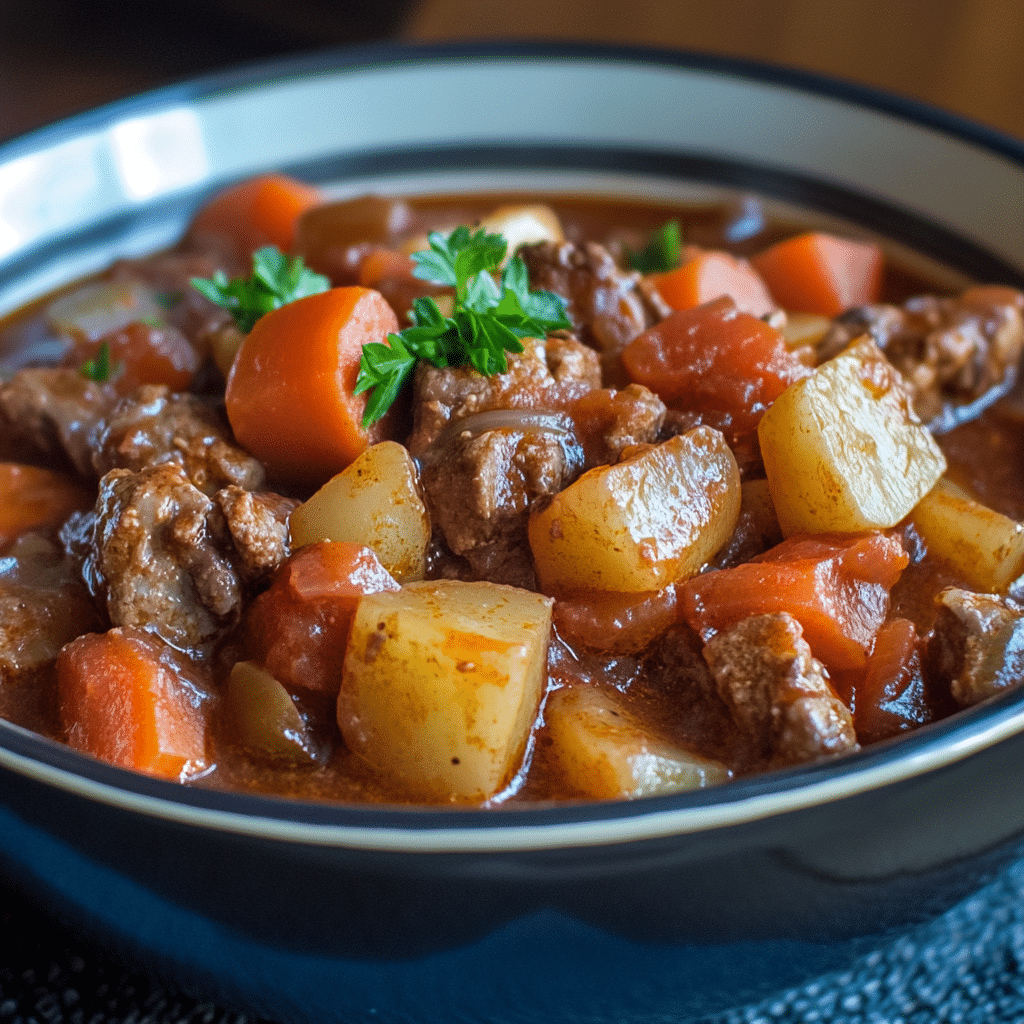 Crock Pot Poor Man’s Stew Recipe