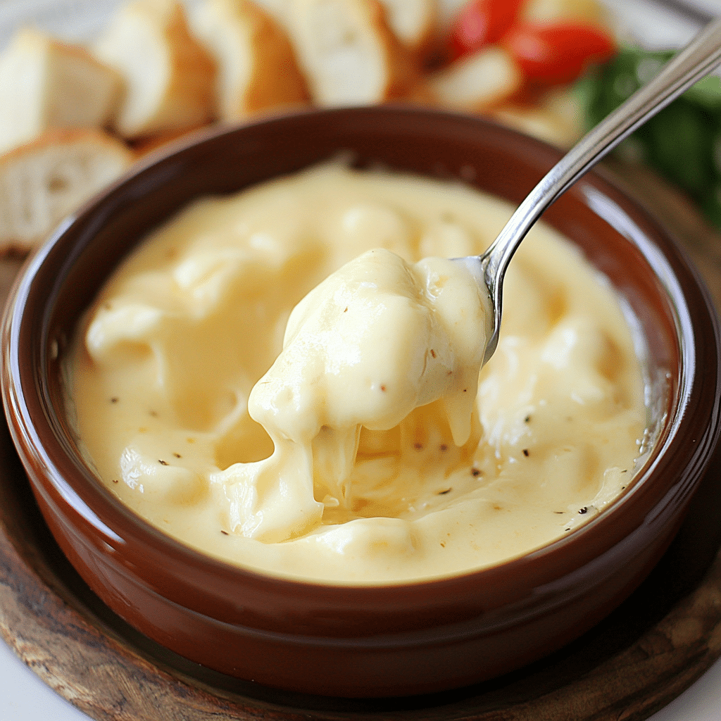 Easy Cheese Fondue Recipe