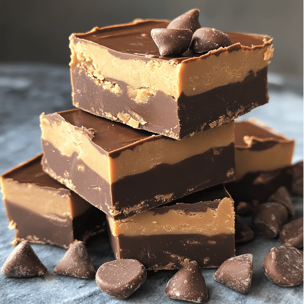 4-Ingredient Peanut Butter Fudge