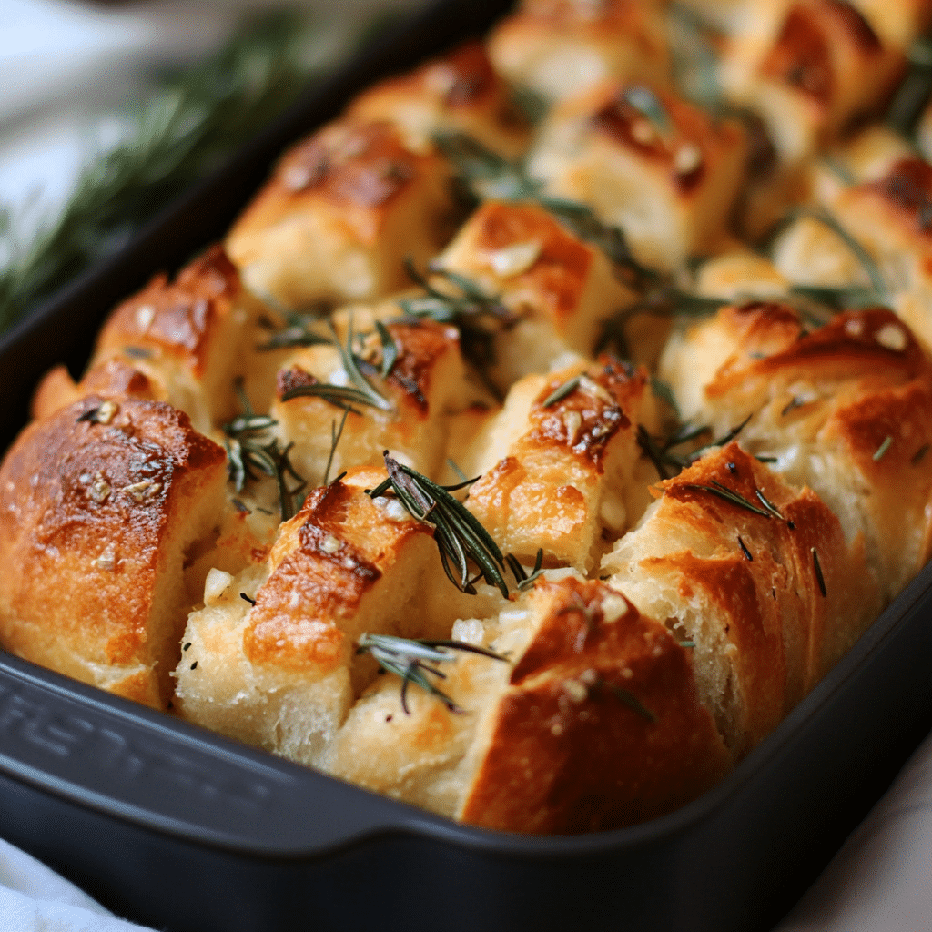 Rosemary Garlic Pull-Apart Bread