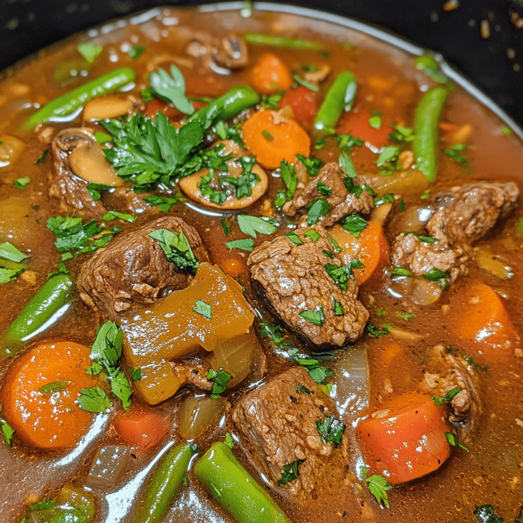 Beef Barley Soup