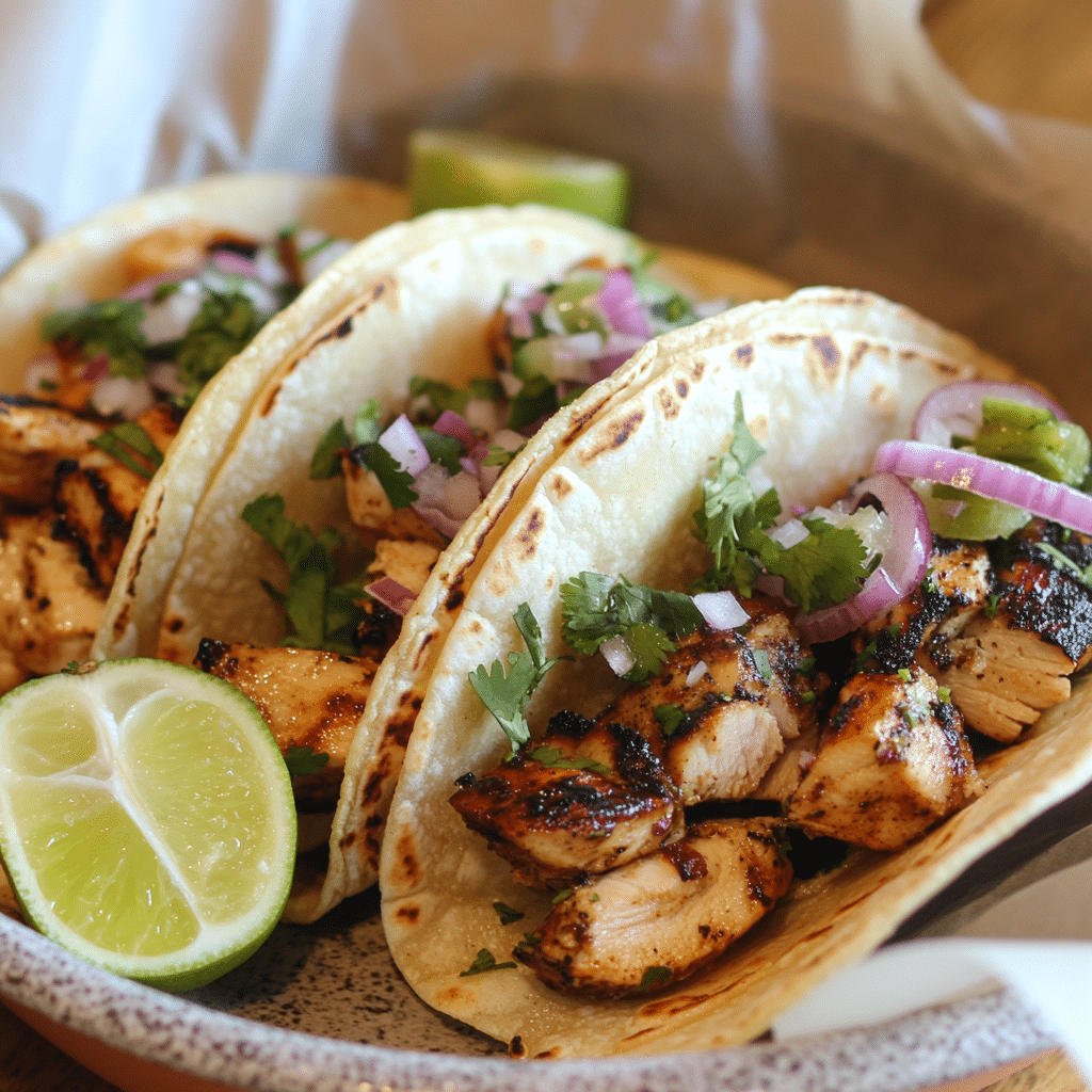 The Best Chicken Tacos Recipe Ever