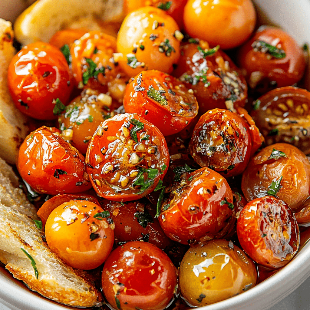 Garlic Roasted Cherry Tomatoes