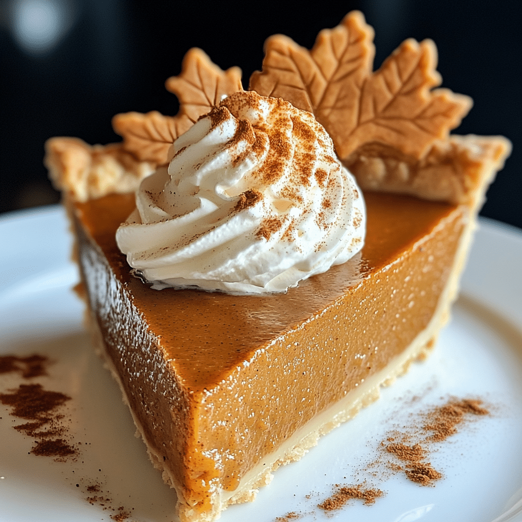 The Best Pumpkin Pie Recipe